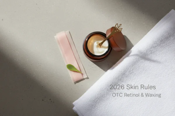 OTC Retinol & Waxing: 2026 Skin Rules Revealed